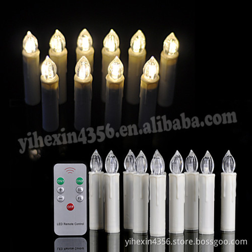 AA Dry Battery Warm White LED Christmas Tree Candle Light